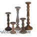 Darby Home Co Wood Candlestick Set DRBH2824